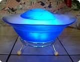 Tisch-Nebler, Luftbefeuchter 3farbig LED + Fernbedienung