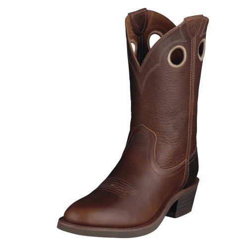 Ariat Trail Hand Boots Men's Western Cowboy Boots 10 Brown Ruddy - 35300