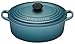 Le Creuset 23 cm Cast Iron Oval Casserole, Teal
