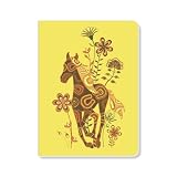 ECOeverywhere Equestrian Blossom Sketchbook, 160 Pages, 5.625 x 7.625 Inches (sk12304)