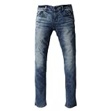 Doublju Mens Washing Slim Skinny Jeans (JW332)
