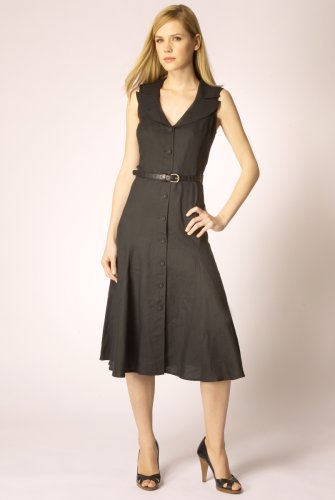 Per Una Belted Collar Dress clothing