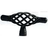 Olympia 1251 Hardware Black Cabinet Knob Birdcage Knob 3" Length