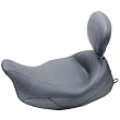 Mustang Vintage Super Solo Seat with Backrest for 2008-2011 Harley Davidson FLHT/FLTR/FLHX/FLHR