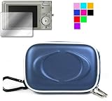 Sumac Brand Airfrom Ultra Slim Mini Digital Camera Case with Detachable Carabiner for Fuji Film Fujifilm Finepix Fujifilm Case Finepix Case(11 Color to Choose From) + Screen Protector KIT (Many Color Available)