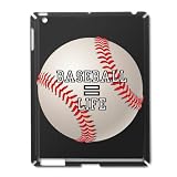iPad 2 Case Black of Baseball Equals Life