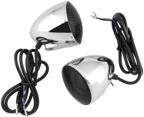CYCLE SOUND SOUND SYSTEM, 2.5 H-D CHR/BLK Electrical Other- 4405-0005