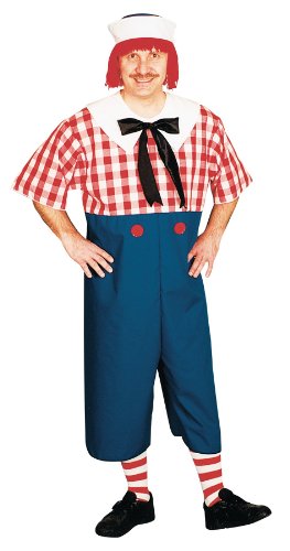 BuySeasons Men's Raggedy Andy Adult Plus Costume