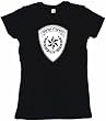 Israel Police Badge Logo Women's Babydoll Petite Fit Tee Shirt in 6 Colors Small thru XL
