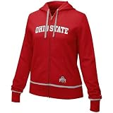 Nike - Nike Ohio State Buckeyes Ladies Scarlet Classic Full Zip Hoody Sweatshirt