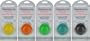 Isokinetics Inc. Brand Hand Exercise Squeeze Ball - Round - 5 Resistance Levels