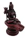 Cherry Finish Meditating Shiva Hindu Statue Diwali