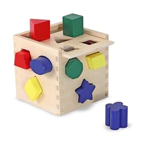 Melissa & Doug Shape Sorting Cube