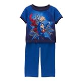 Toddler Boys' Superman Pajama Set with Cape - Blue