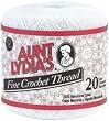 Aunt Lydia's Fine Crochet Cotton: White