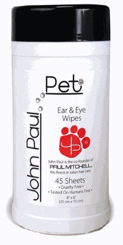 John Paul Pet Ear & Eye Wipes for All Pets Mitchell