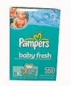 Pampers Baby Wipes Refills, Baby Fresh Scent, 770 Wipes