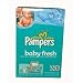 Pampers Baby Wipes Refills, Baby Fresh Scent, 770 Wipes