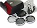  : Bower 37mm Digital/Video Filter set UV, CPL, ND4 with cap and leash