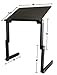 Adjustable Vented Laptop Table Laptop Computer Desk Portable Bed Tray Book Stand Push Button Joints up to 17
