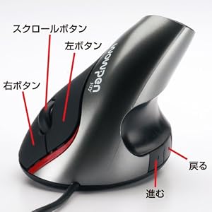 SANWA SUPPLY 有線 エルゴノミクス形状ペンマウス MA-ERG1