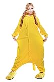 NEWCOAPLAY Unisex Onesies Pajamas Kigurumi Cosplay Sleepsuit Costume (XL, Pikachu)