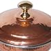 Serving Kitchen Utensil Indian Copper Bowl with Lid image 5