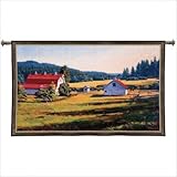 IMAGE OF Encroaching Shadows Tapestry Style: Distressed Scroll Black 44