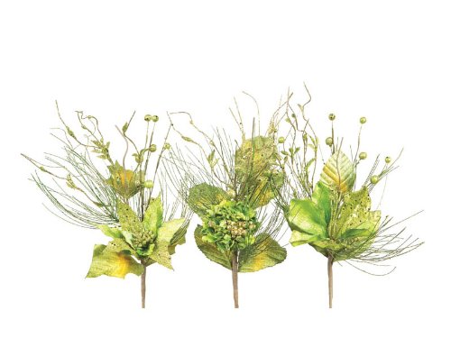 Club Pack of 12 Christmas Whimsy Poinsettia, 