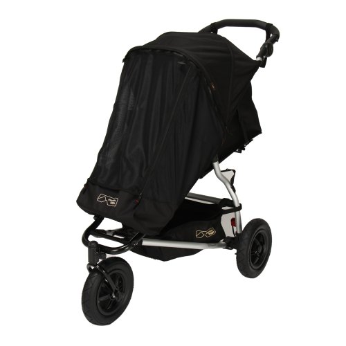 MOUNTAIN BUGGY マウンテンバギー スイフト専用サンカバー 紫外線カット UVカバーネット ブラック MB1-S1SM