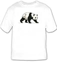 T-shirt with endangered, captivity, giant, mammal, China, zoo, panda, animal, Chinese, species