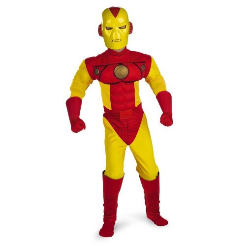 Iron Man Muscle - Size: Child S(4-6)