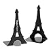 1pair Black Iron Tower Nonskid Bookends Book Rack Book Organizer Bookend Art