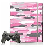 Pink Camo Skin for Sony Playstation 3 Console