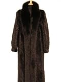 Chosen Tuxedo Mink Tail Coat Fox Trim WTY Brown