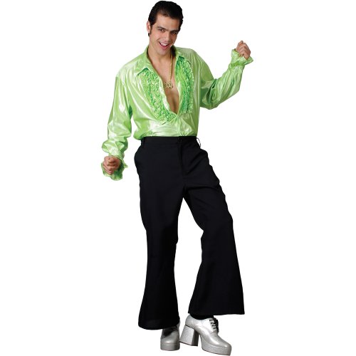 Mens 70's Flares - Black Costume for Disco 