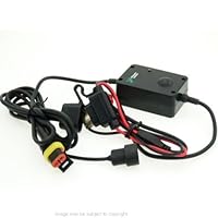 Buybits Ultimate Addons Angled Mini USB Direct to Battery Hard Wire Motorcycle Charging Cable for TomTom ONE, GO, XL & START