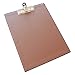 Aurora GB PROformance Styleboard, Clipboard with I-Clip Pen Holder, 8 1/2 x 11 Inch Size, Portrait Orientation, Brown, Croc Embossed, Tudor Liner, Eco-Friendly, Recyclable, Made in USA (AUA09289)