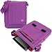 CaseCrown Vertical Mobile Messenger Bag (Purple) compatible with Apple iPad 2 / Amazon Kindle Fire (tablets & eReaders)
