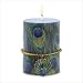 PEACOCK CANDLE WITH CHARM