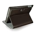 LUXA2 iPad2 Vogue Leather Stand Case [ブラウン] /iPad2 専用ケース