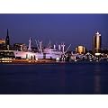 Poster Hamburg - Cap San Diego am Abend, 50x70 cm, Farbe