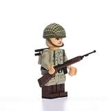 WWII US 82nd Airborne Paratrooper Custom Building Figure