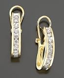 14k Gold Diamond Earrings (1 ct. t.w.)