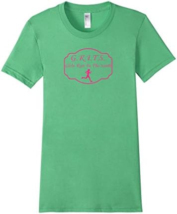 Women's G.R.I.T.S. - Girls Run In The South Ladies T Shirt Small Grass