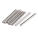 uxcell スプリングダウエルピン　304ステンレス鋼　分割　ファスナー　M3x40mm　10個入り