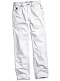 GUESS Kids Boys Big Boy White-Wash Brit Rocker Jeans