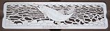 Zentrum Studios SILVER/GOLD #5 RAINBOW TROUT /FLY Bookmark