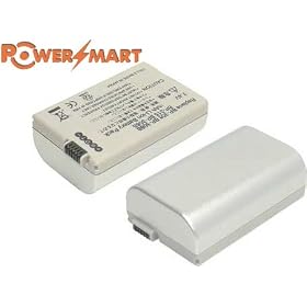 PowerSmart 1620mAh Camcorder Battery replacement for CANON HV10, IXY DVM5, MVX4i, Optura 600. Compatible with BP-308, BP-308B, BP-308S, BP-310, BP-315.