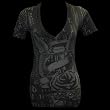 HOSTILITY Womens DAGGER T-shirt - In Choice of Size and Color